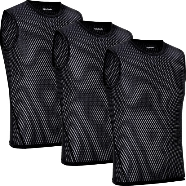 GripGrab Ultralight varrukateta võrkkiht | Must (3 tk) GripGrab Ultralight varrukateta võrkkiht | Must (3 tk)