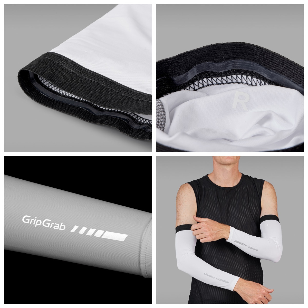GripGrab UPF 50+ UV käesoojendajad | Valge