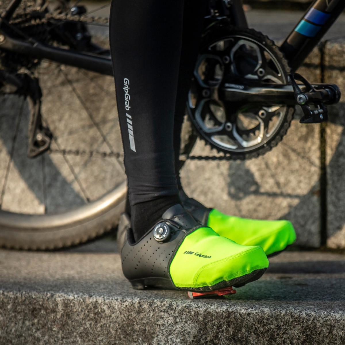 GripGrab tuulekindlad Road kingakatted | Kollane Hi-Vis