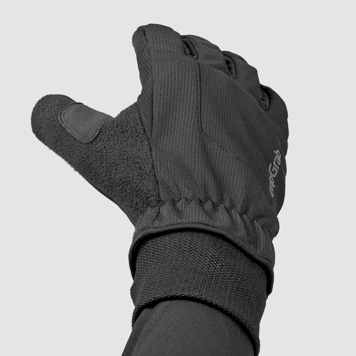 GripGrab Windster 2 Vēja necaurlaidīgi ziemas cimdi | Melni