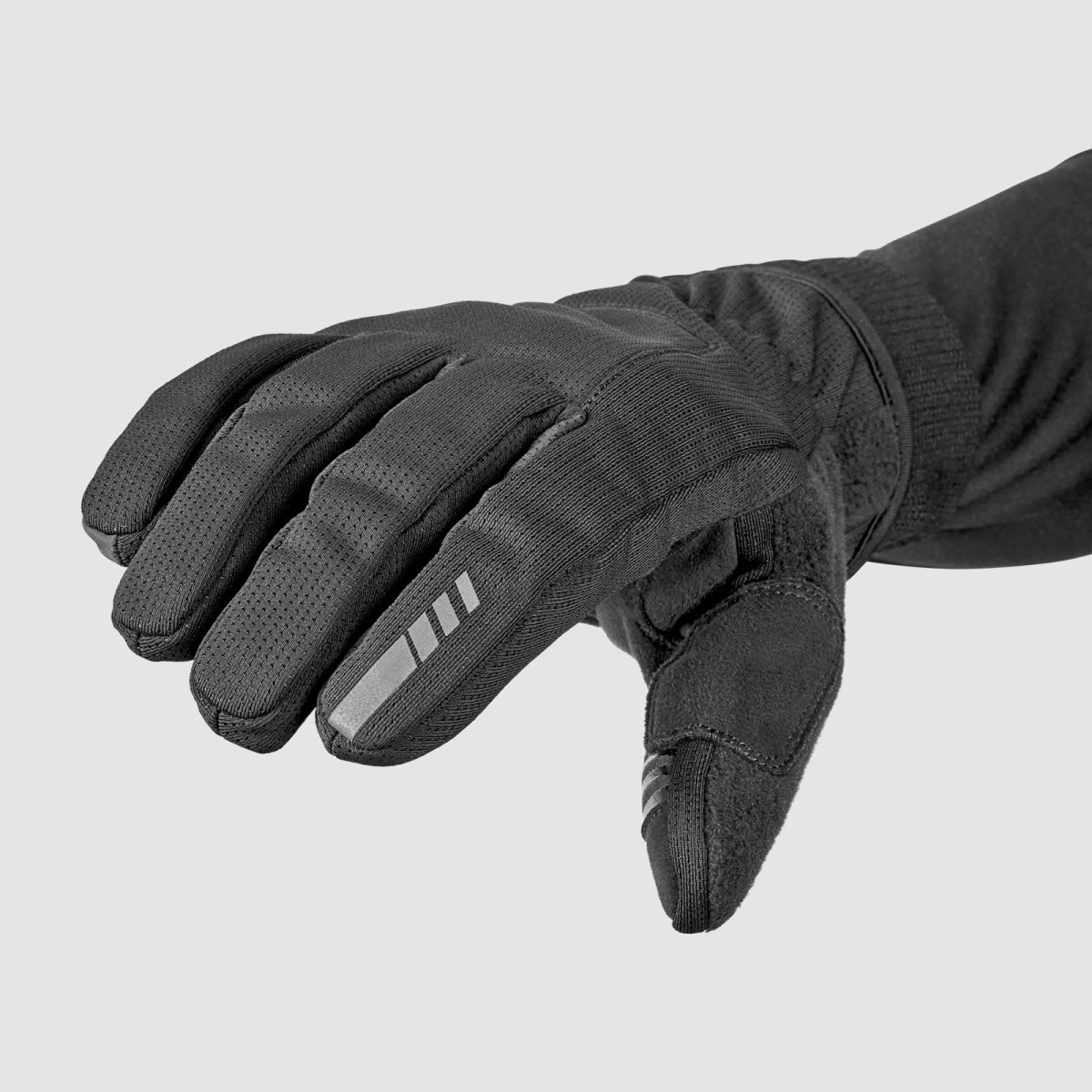GripGrab Windster 2 Vēja necaurlaidīgi ziemas cimdi | Melni