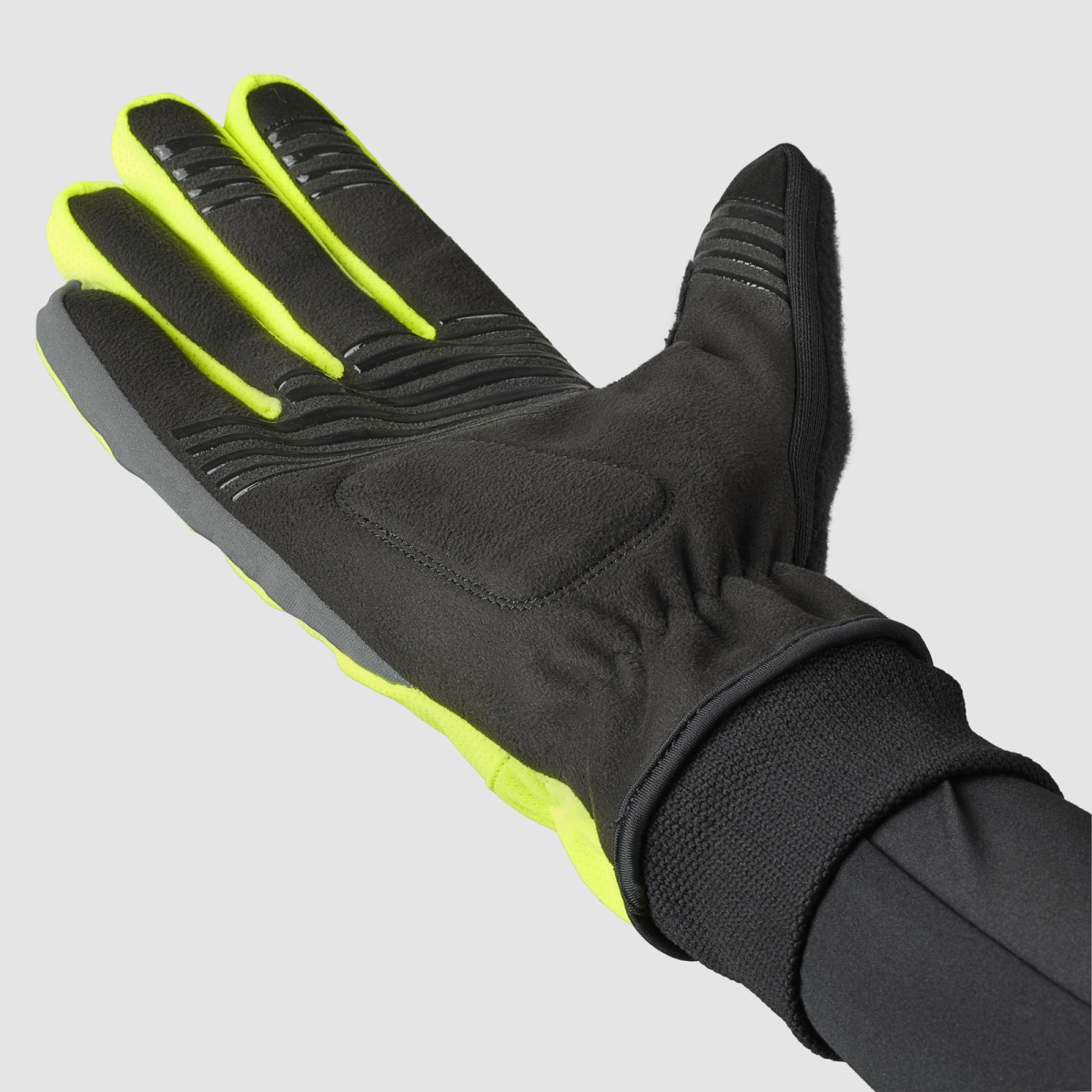 GripGrab Windster 2 Vēja necaurlaidīgi ziemas cimdi | Yellow Hi-Vis
