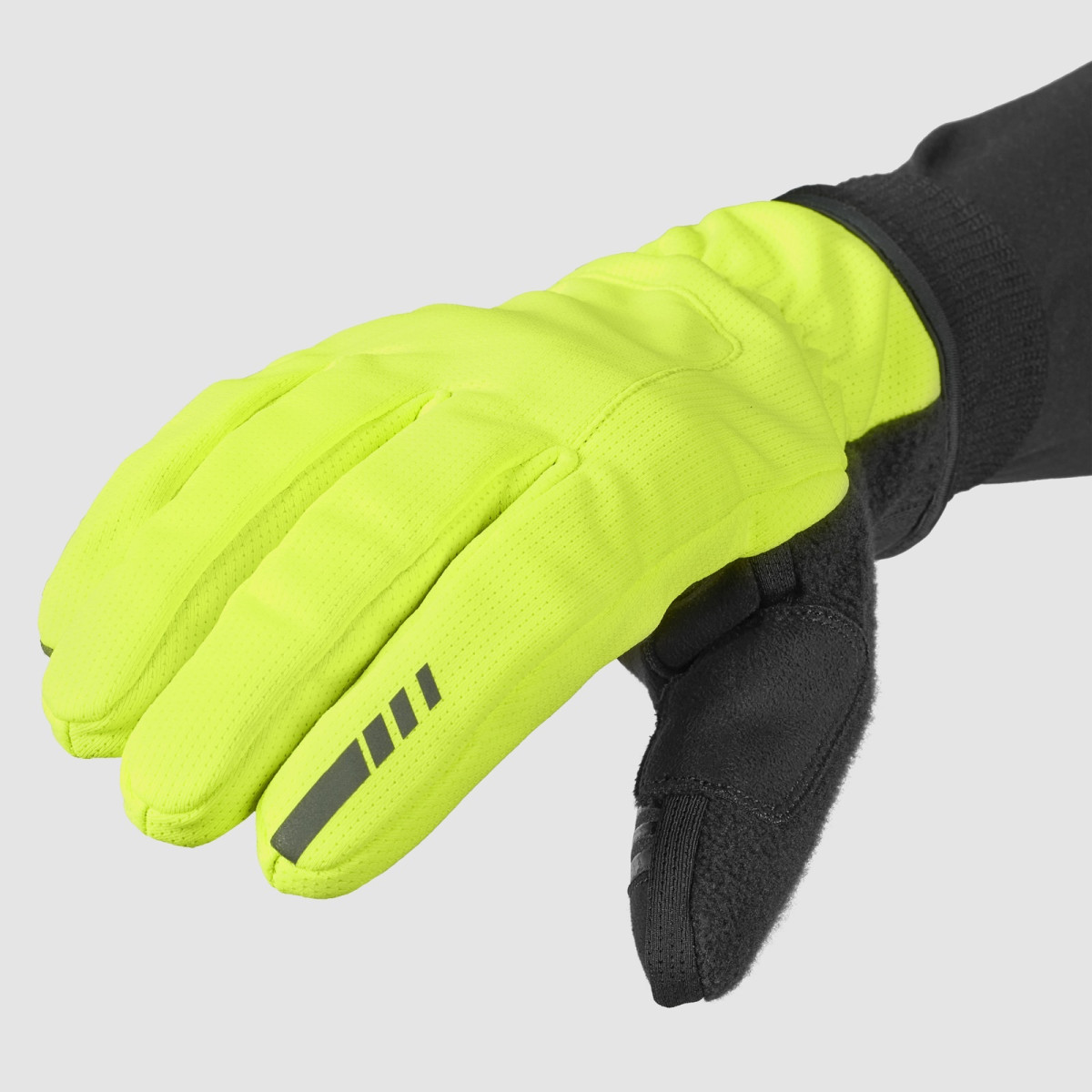 GripGrab Windster 2 Vēja necaurlaidīgi ziemas cimdi | Yellow Hi-Vis