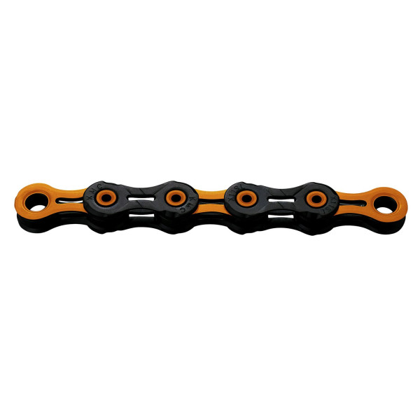 KMC DLC11 Waxed kett | 11-speed | Black - Orange