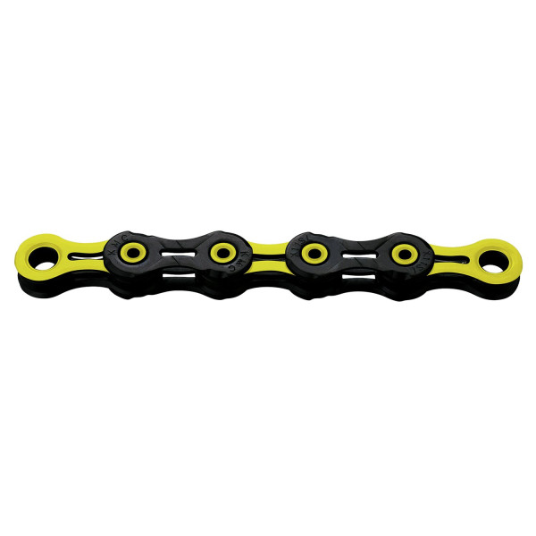KMC DLC11 Waxed kett | 11-speed | Black - Yellow