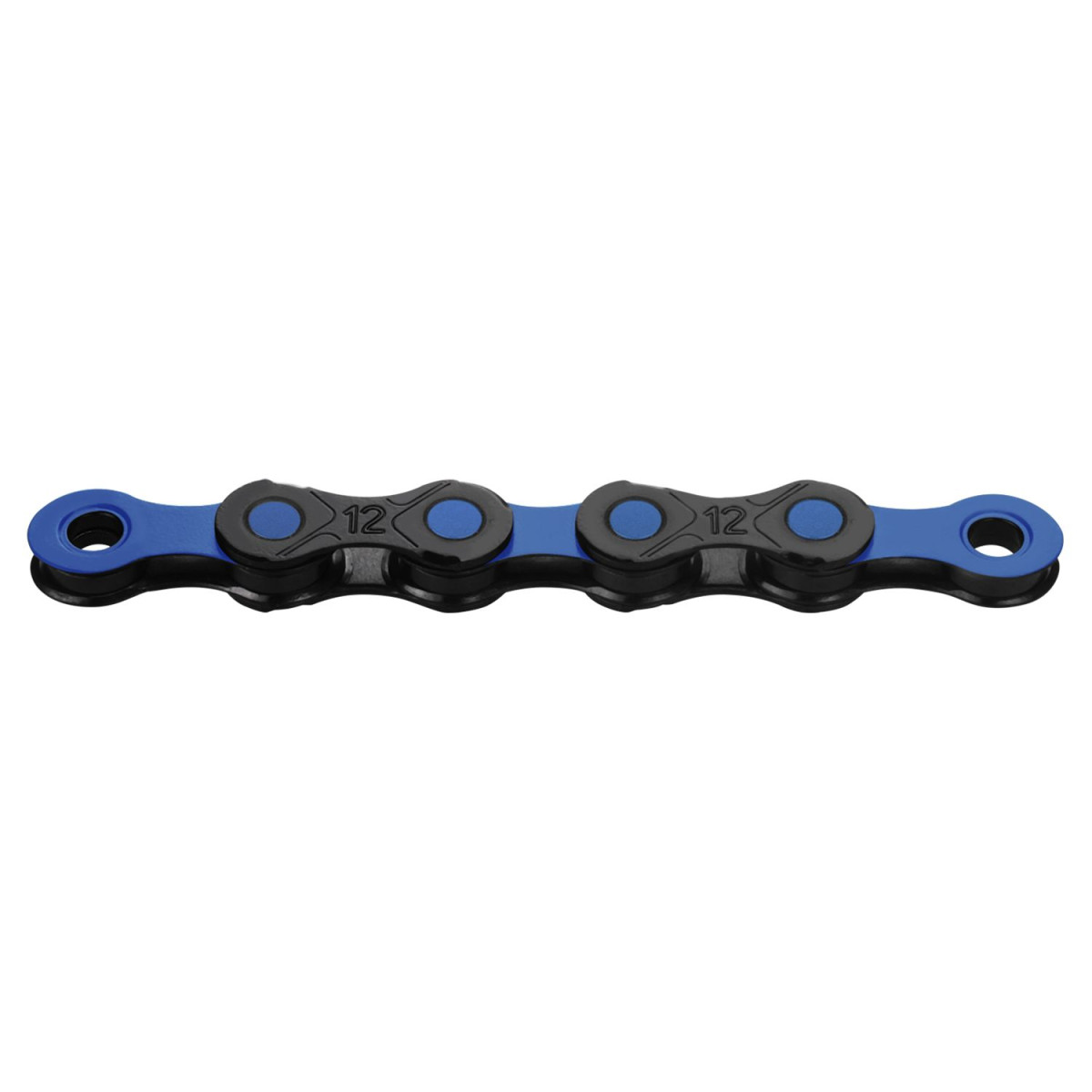 KMC DLC12 Waxed kett | 12-speed | Black - Blue