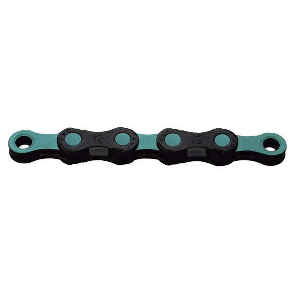 KMC DLC12 Waxed kett | 12-speed | Black - Celeste