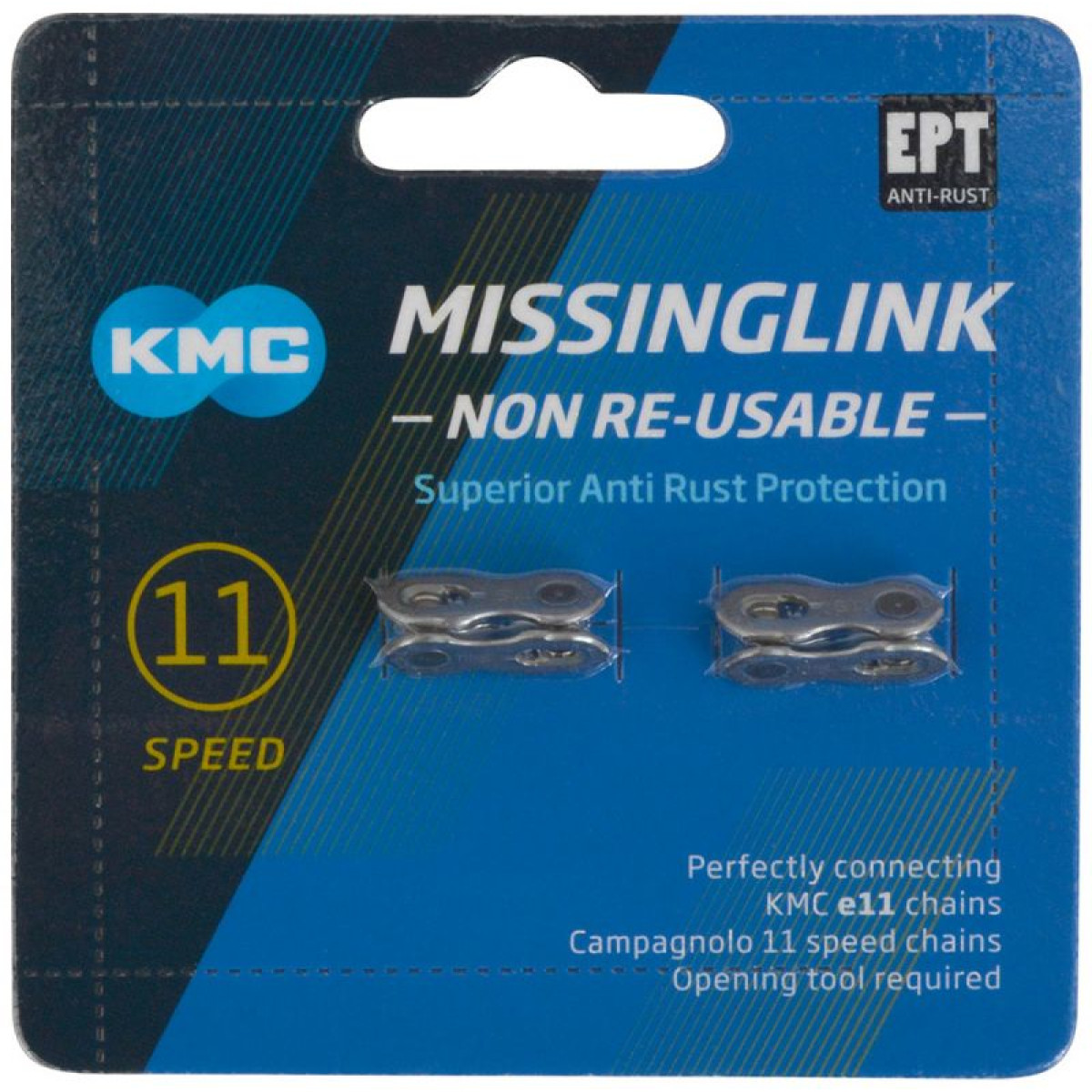 KMC e11 EPT MissingLink ketilukk | 11-speed ketilukk