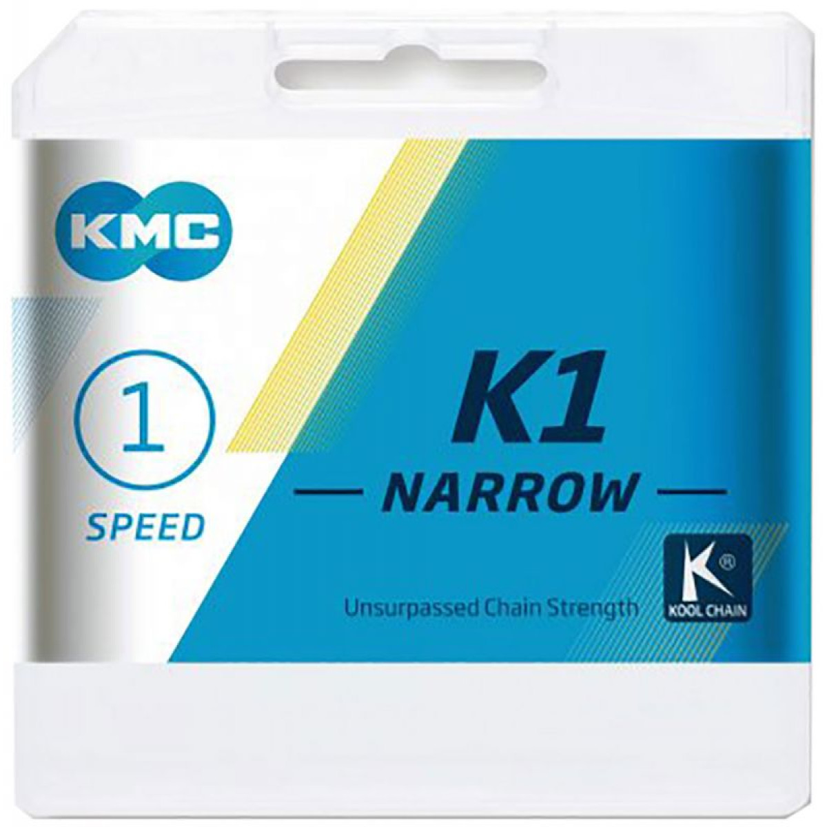 KMC K1 kitsas kett | 1-speed | hõbedane