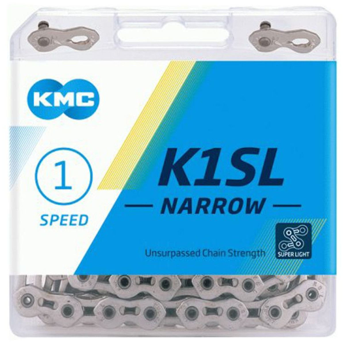 KMC K1SL kitsas kett | 1-speed | hõbedane