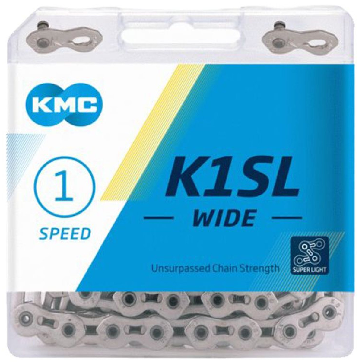 KMC K1SL Wide kett | 1-speed | Hõbedane