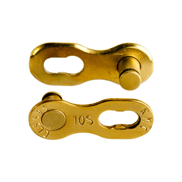 KMC X10 Ti-N MissingLink ķēdes savienotājs ķēdes savienotājs | 10 ātrumi | Zelts KMC X10 Ti-N MissingLink ķēdes savienotājs ķēdes savienotājs | 10 ātrumi | Zelts