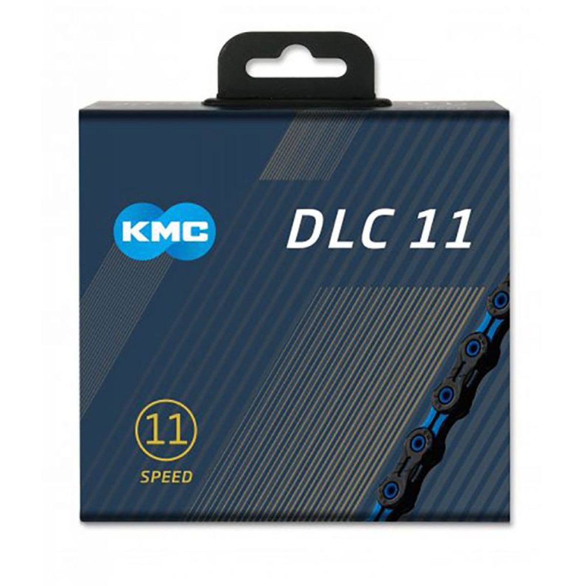 KMC DLC11 Chain | 11-speed | Black - Blue