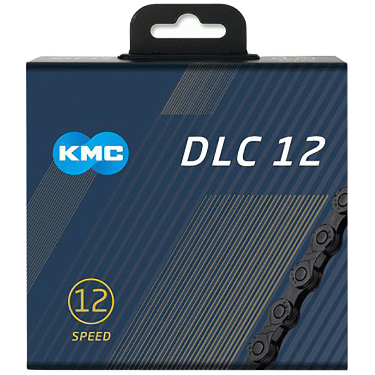 KMC X12 DLC ķēde | 12 ātrumu | Melna 