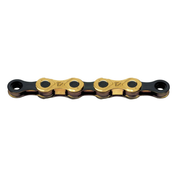 KMC X12 Ti-N Waxed kett | 12-speed | Gold - Black