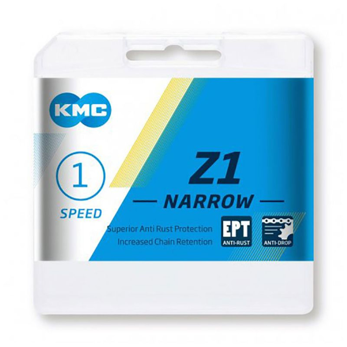 KMC Z1 kitsas EPT kett | 1-speed | hõbedane