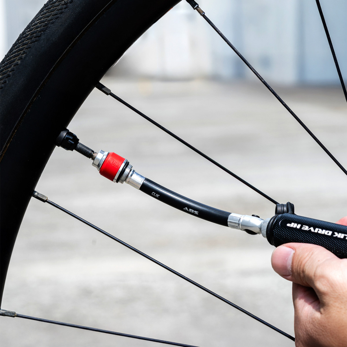 Lezyne ABS Flex Hose With CLIK Chuck