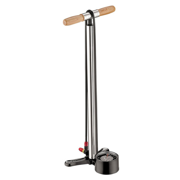Lezyne Alloy Floor Drive 3.5 grīdas pumpis | Gloss Silver Lezyne Alloy Floor Drive 3.5 grīdas pumpis | Gloss Silver