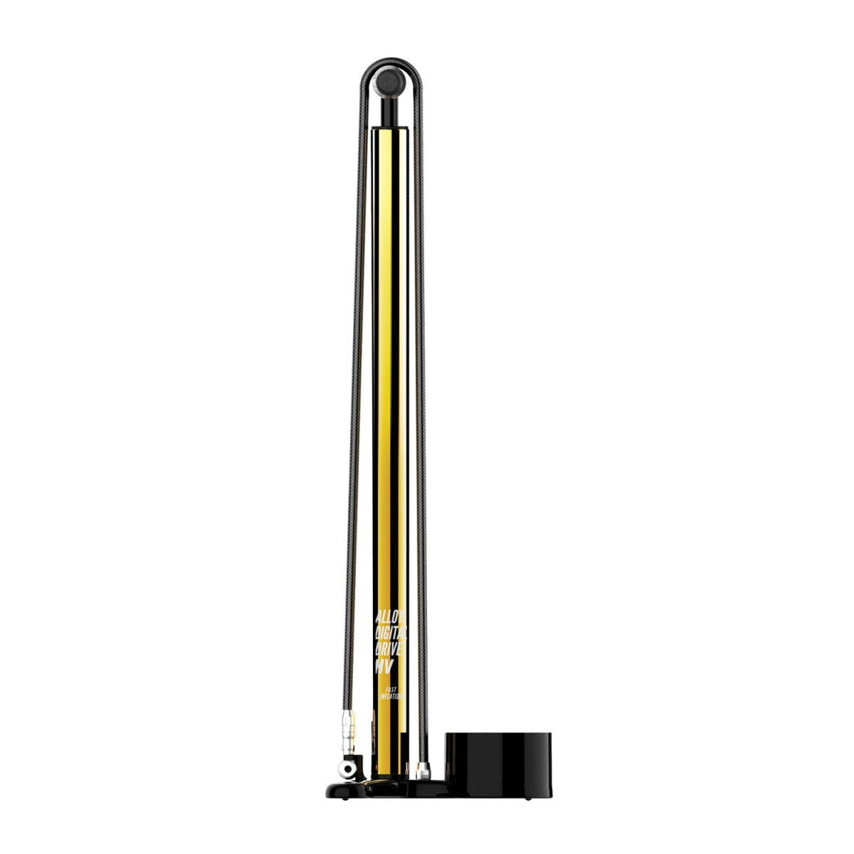 Lezyne Alloy HV Digital Drive 3.5 Floor Pump | 18K Gold