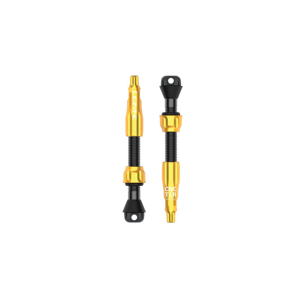 Lezyne CNC TLR PRO ventiilikomplekt | 44 mm | Gold Lezyne CNC TLR PRO ventiilikomplekt | 44 mm | Gold