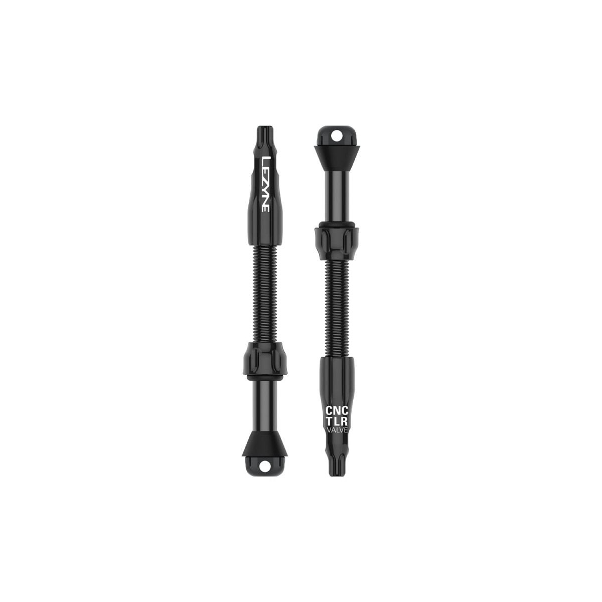 Lezyne CNC TLR PRO ventiilikomplekt | 60 mm | Black