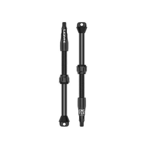 Lezyne CNC TLR PRO ventiilikomplekt | 80 mm | Black Lezyne CNC TLR PRO ventiilikomplekt | 80 mm | Black