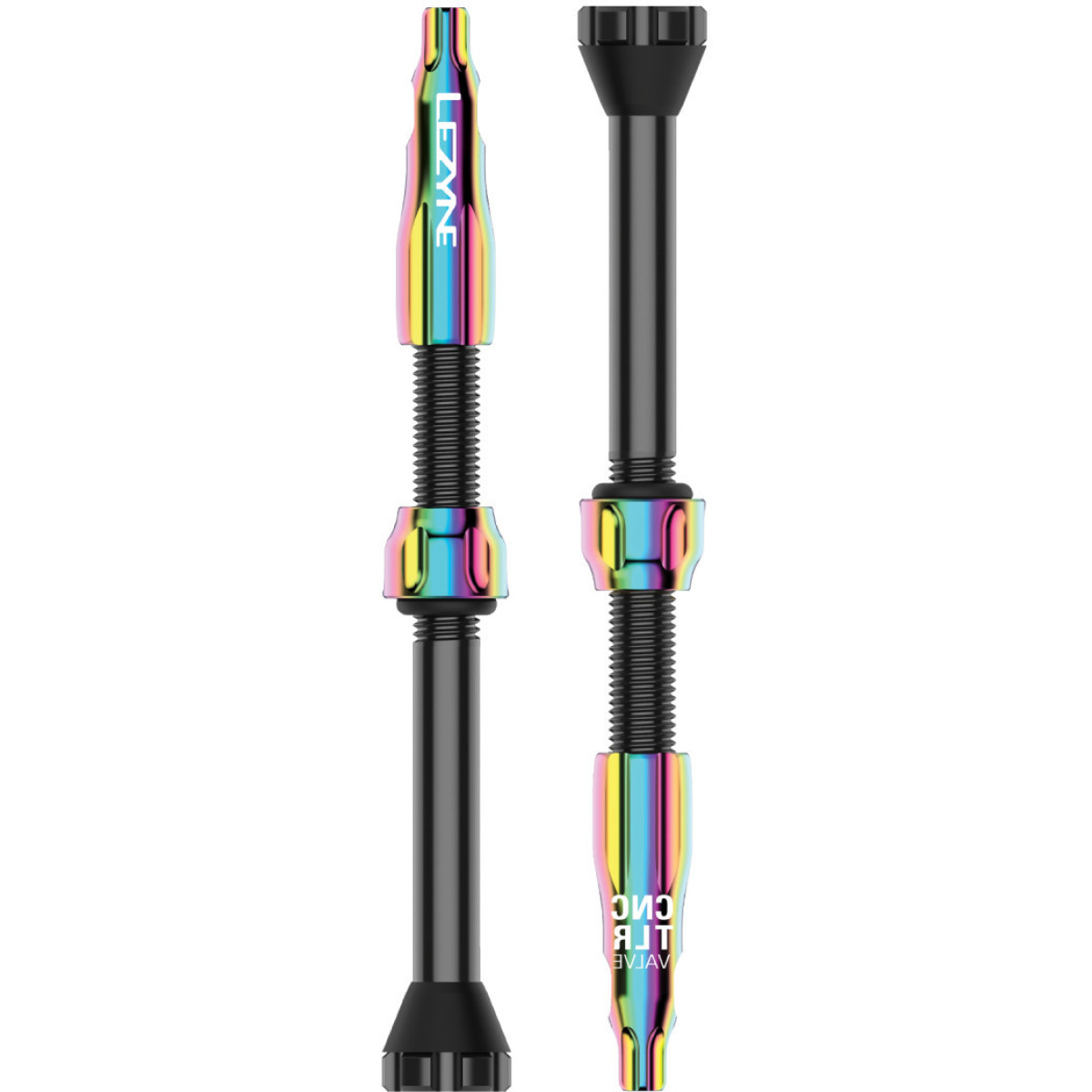 Lezyne CNC TLR ventiil 60 mm | Neo Metallic