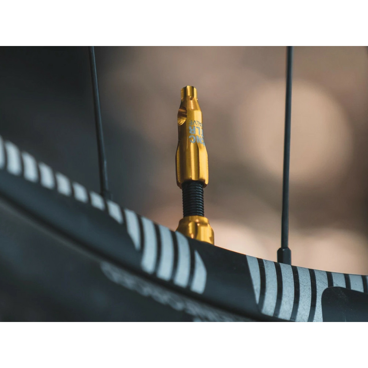 Lezyne CNC TLR ventiilikorgid | Gold