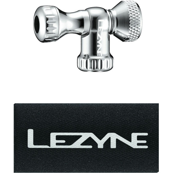 Lezyne Control Drive CO2 ventiili pea | Kiilto Silver Lezyne Control Drive CO2 ventiili pea | Kiilto Silver