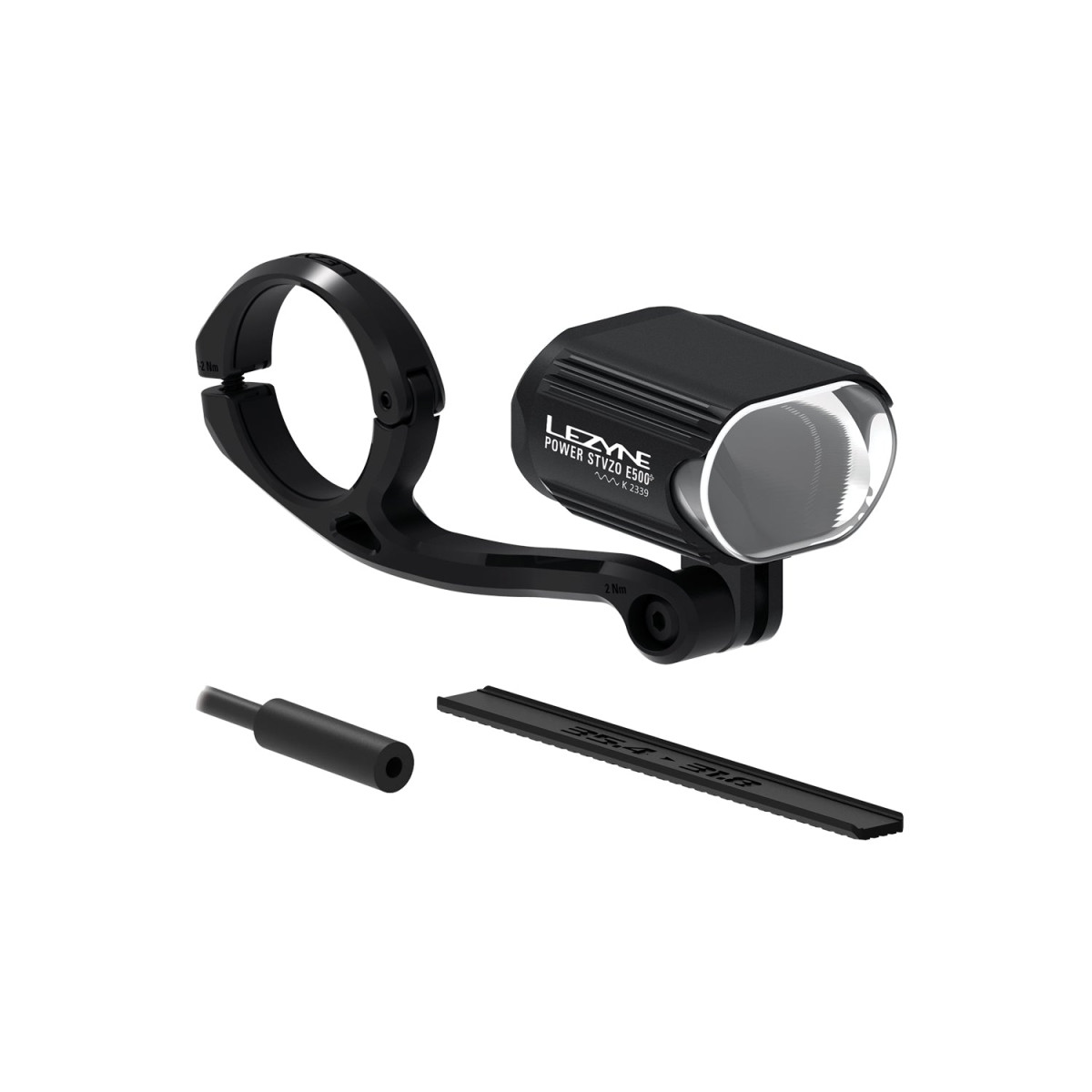 Lezyne E-Bike Power StVZO E500+ priekšējais lukturis