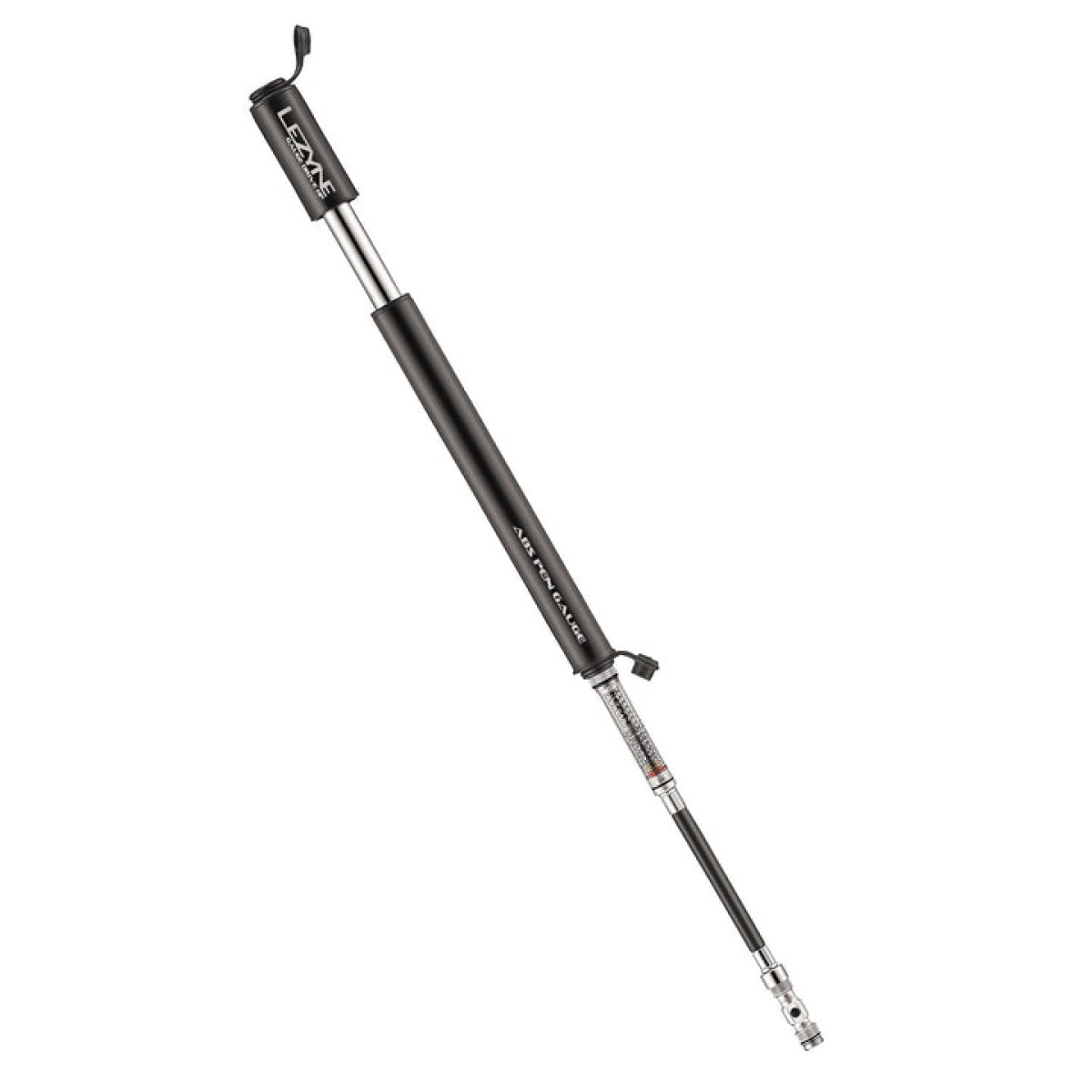 Lezyne Gauge Drive HP mini pumpis | Melns spīdums