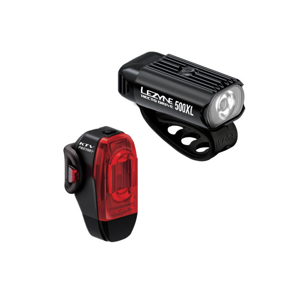 Lezyne Hecto Drive 500XL | KTV Drive Pro+ velosipēdu lukturu komplekts
