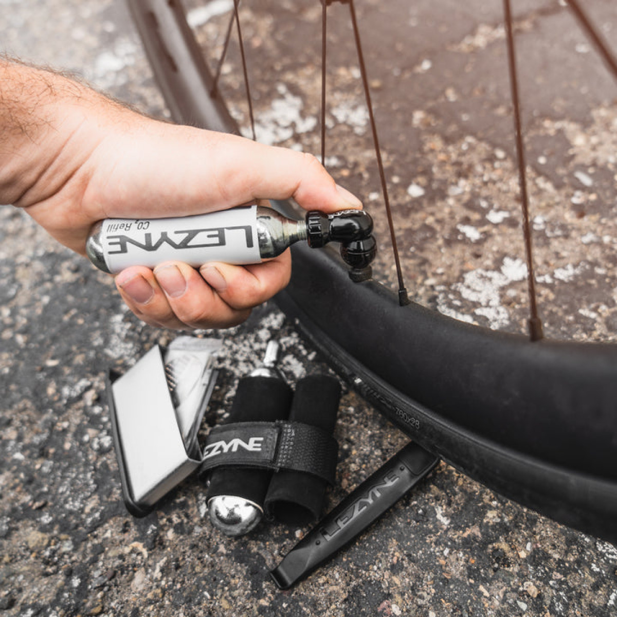 Lezyne remondikomplekt + CO2