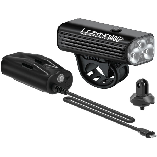 Lezyne Macro Drive 1400+ | Infiniti Light Power Pack+ priekšējo gaismu komplekts