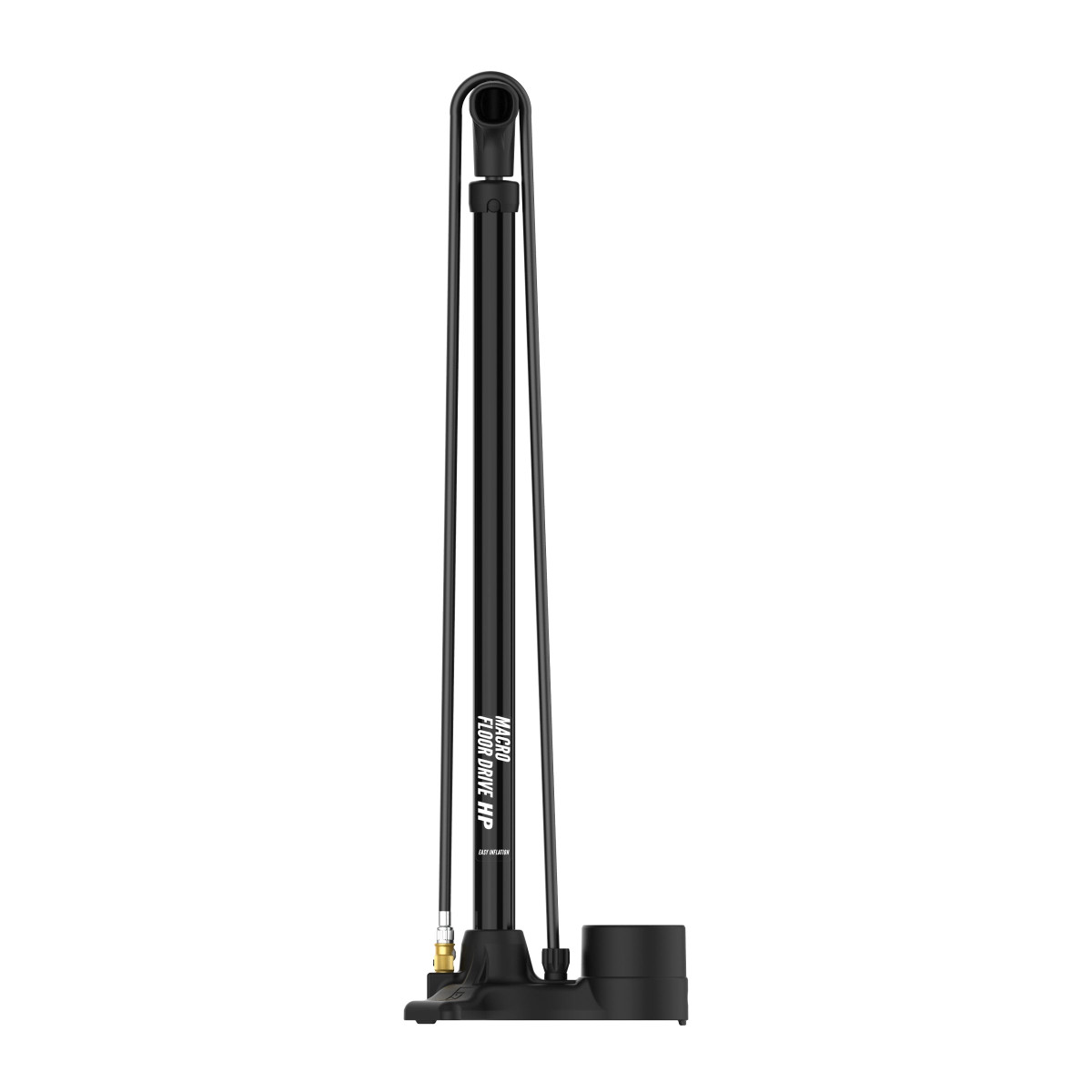 Lezyne Macro Floor Drive Floor Pump | ABS Flip Chuck | Black