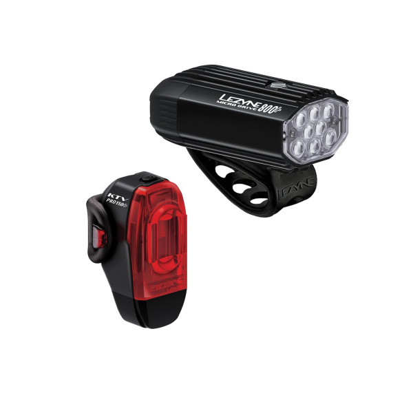Lezyne Micro Drive 800+ | KTV Drive Pro+ jalgrattatulede komplekt Lezyne Micro Drive 800+ | KTV Drive Pro+ jalgrattatulede komplekt