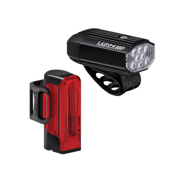 Lezyne Micro Drive 800+ | Strip Drive 300+ jalgrattatulede komplekt Lezyne Micro Drive 800+ | Strip Drive 300+ jalgrattatulede komplekt