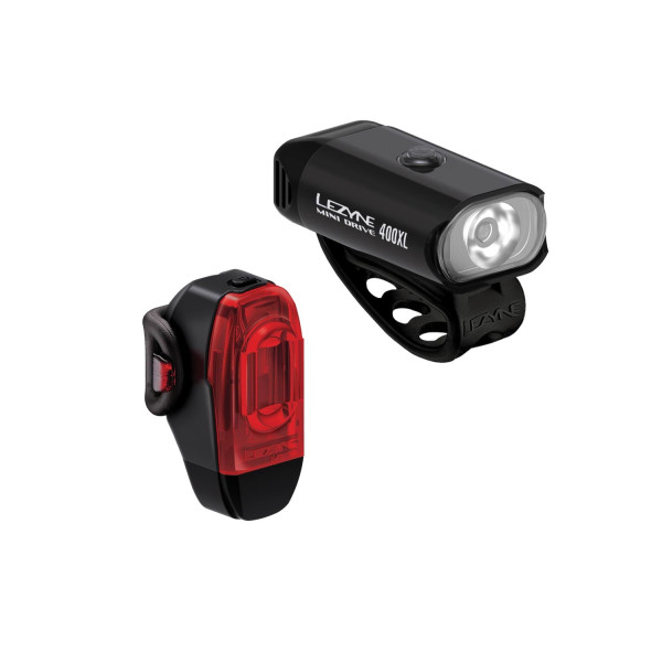 Lezyne Mini Drive 400XL | KTV Drive+ velosipēdu lukturu komplekts