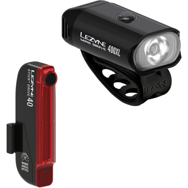 Lezyne Hecto Drive 500XL / Stick+ Lights Pair Lezyne Hecto Drive 500XL / Stick+ Lights Pair