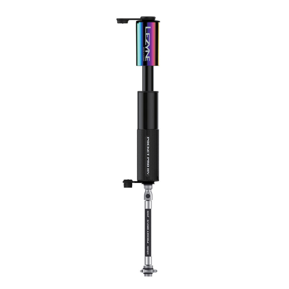 Lezyne Pocket Drive Pro HV käsipump | Neo Metallic