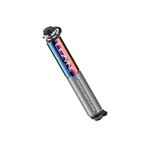 Lezyne Pocket Drive Pro käsipump | Silver Metallic Black