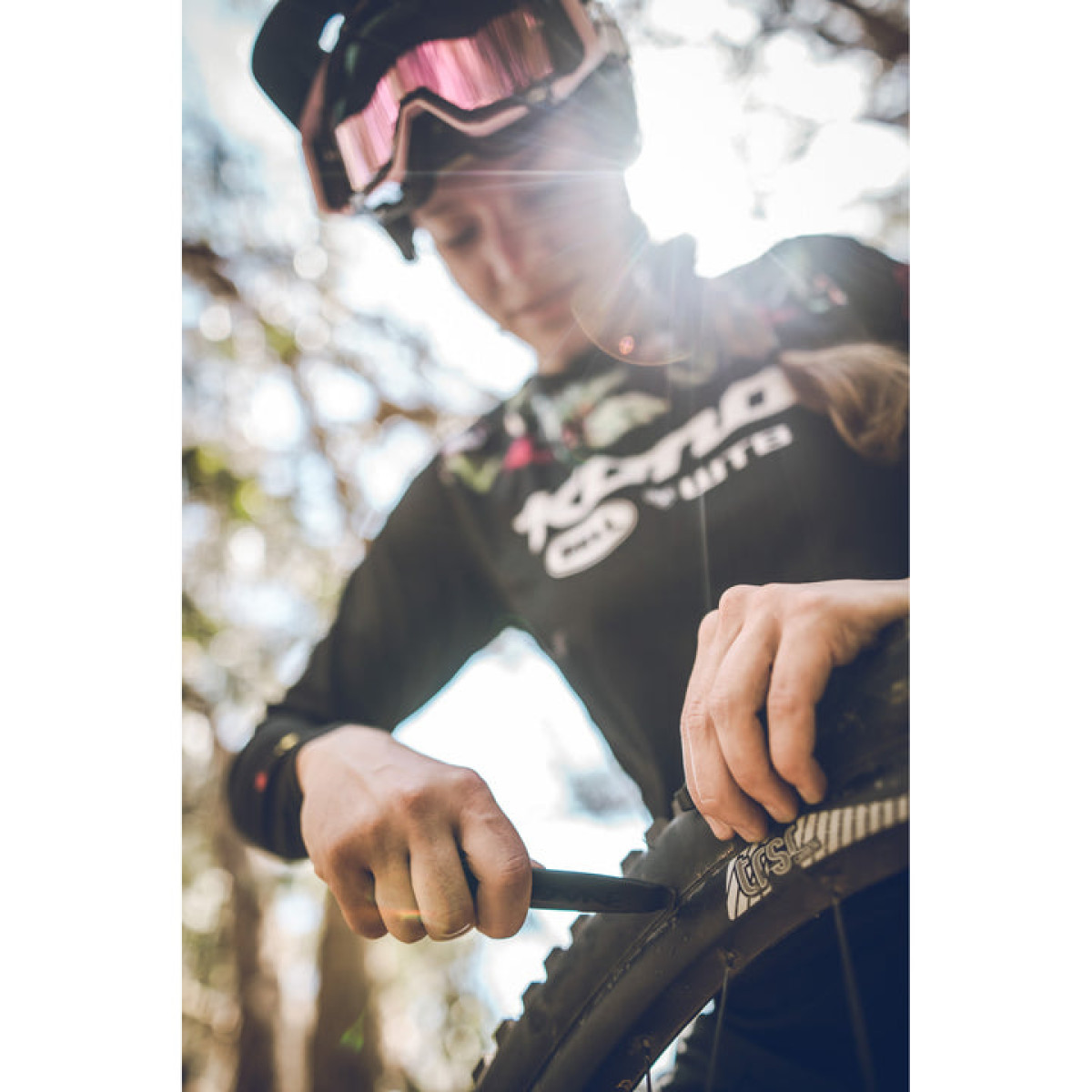 Lezyne Power riepu montējamās lāpstiņas | Melns