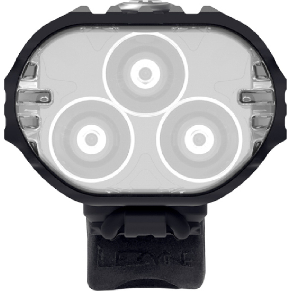 Lezyne React Drive 1200 priekšējais lukturis | Black