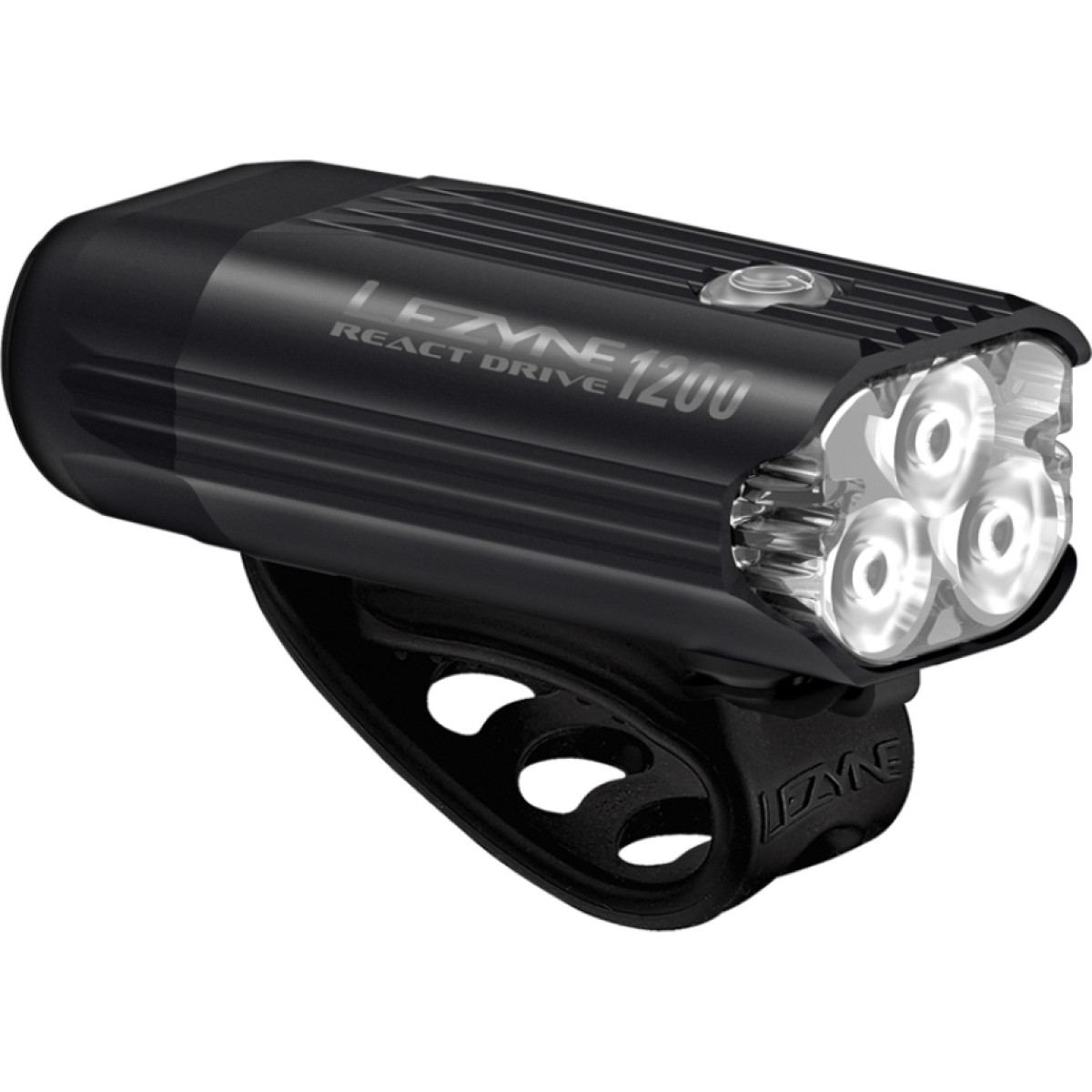 Lezyne React Drive 1200 priekšējais lukturis | Black