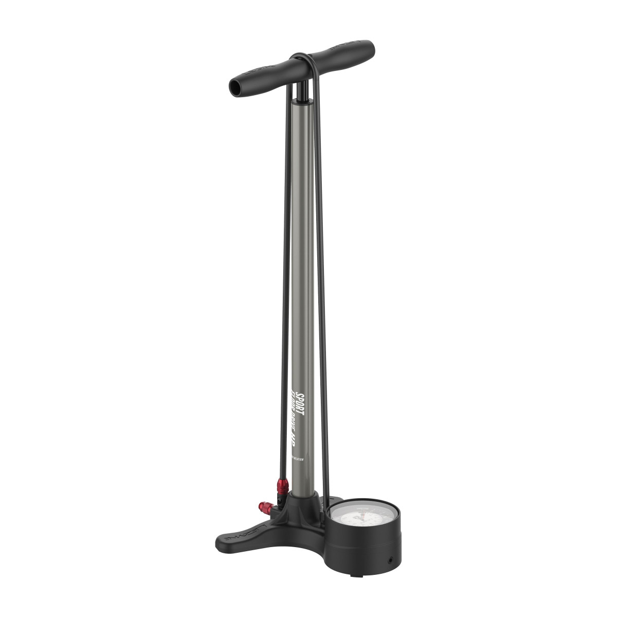 Lezyne Sport Floor Drive 3.5 grīdas pumpis | ABS-1 Pro | Grey