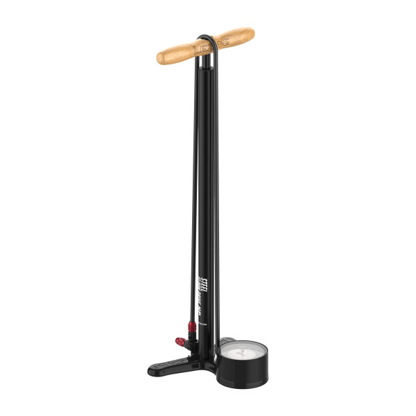Lezyne Steel Floor Drive 3.5 grīdas pumpis | Black Lezyne Steel Floor Drive 3.5 grīdas pumpis | Black