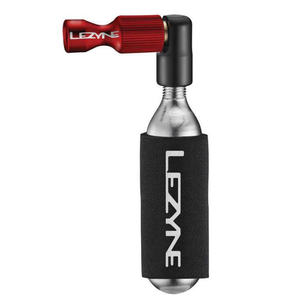 Lezyne Trigger Drive CO2 padrunipump 16 g | läikiv punane