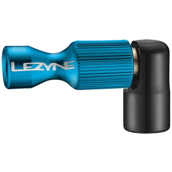 Lezyne Trigger Drive CO2 ventiilipea | Kiiltav sinine Lezyne Trigger Drive CO2 ventiilipea | Kiiltav sinine