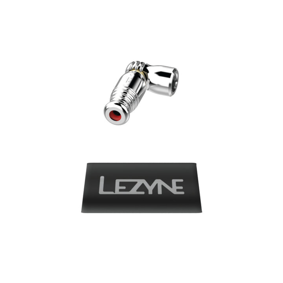 Lezyne Trigger Speed Drive CO2 vārsta galva | Gloss Silver