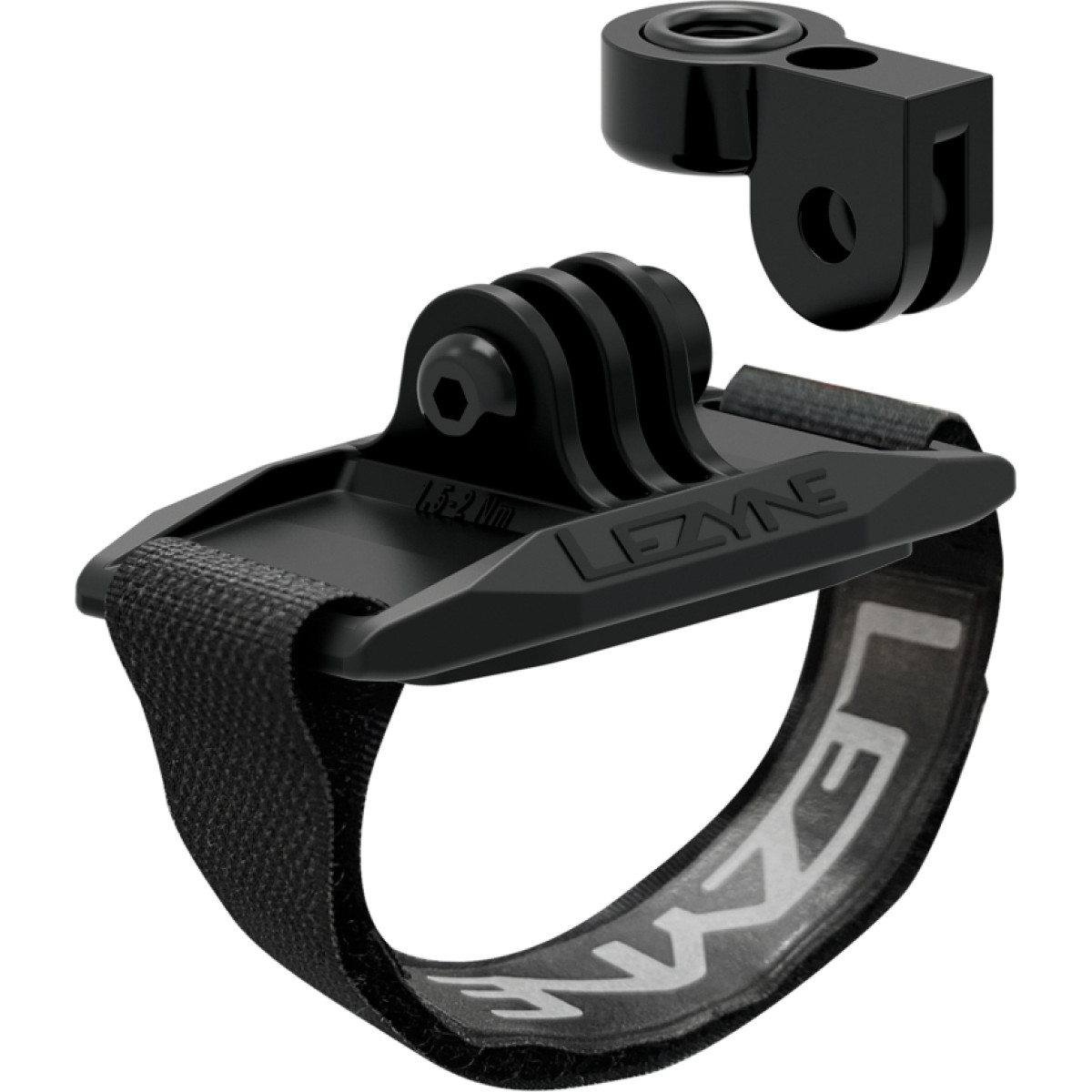 Lezyne luktura ķiveres stiprinājums ar GoPro adapteri